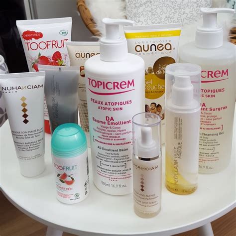 Produits pour soins de la peau et conseils .